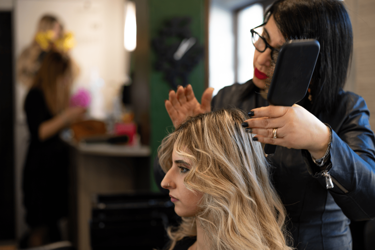 Interno del salone Valory Hair Lab